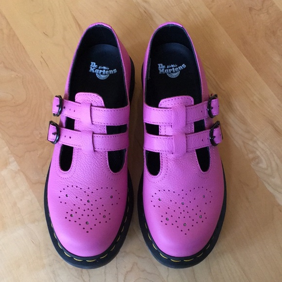 Dr. Martens 8065 Virginia Leather Mary Jane Shoes - Picture 4 of 16